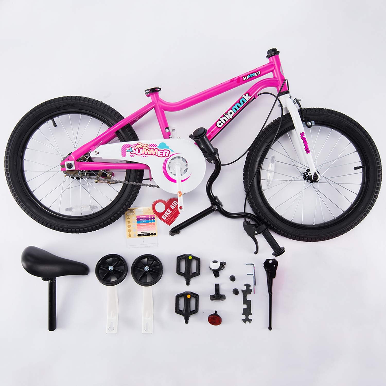 Chipmunk Kids Bike - MK 18" Pink - Laadlee