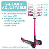 Globber Master Scooter - Deep Pink