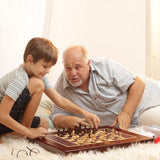 Miko Chess Grand - Rosewood finish