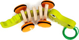 Hape, Walk-A-Long Crocodile Push & Pull Toy - Multicolour