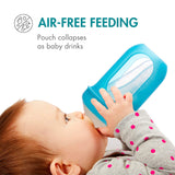 Boon Nursh Silicone Pouch Bottles 8oz (236ml) Pack of 3