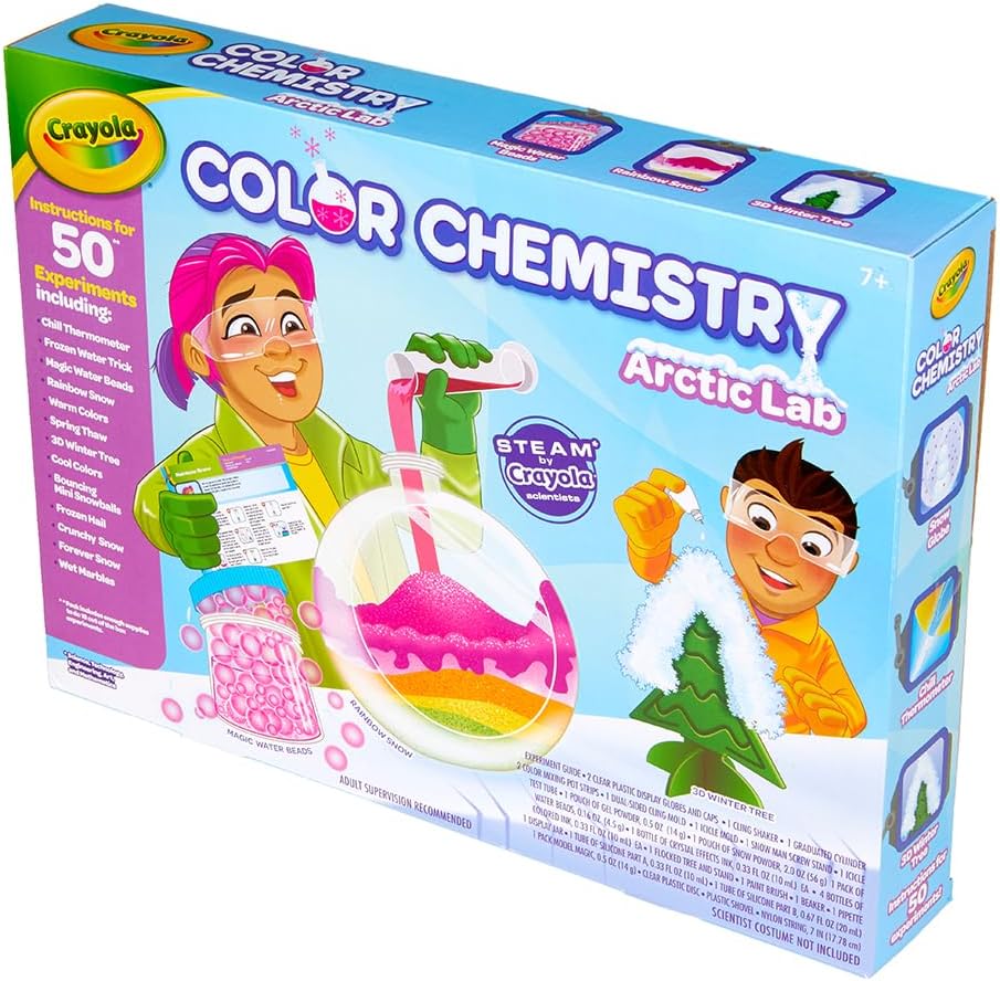 Crayola Color Chemistry Set - Stem Activities - Laadlee