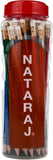 Nataraj 621 Earaser Tipped HB Pencil Jar - 48Pcs