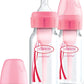 Dr. Brown's PP Narrow Options+ Bottle 120ml - Pink - Pack of 2