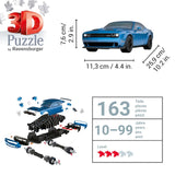 Ravensburger Dodge Challenger SRT Hellcat Redeye Widebody 3D Puzzle - 108pcs
