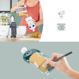 Babymoov Reusable and Refillable Kids Squeeze Food Pouch 20pcs