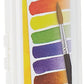 Crayola Semi-moist Oval Watercolor Pans with 1 Taklon Brush - Pack of 8 - Laadlee