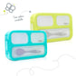 Bbluv Bento Lunch Box - Aqua - Laadlee