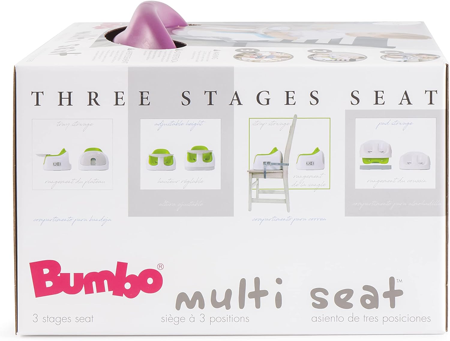 Bumbo 3 in 1 Baby Multi Seat - Grape - Laadlee