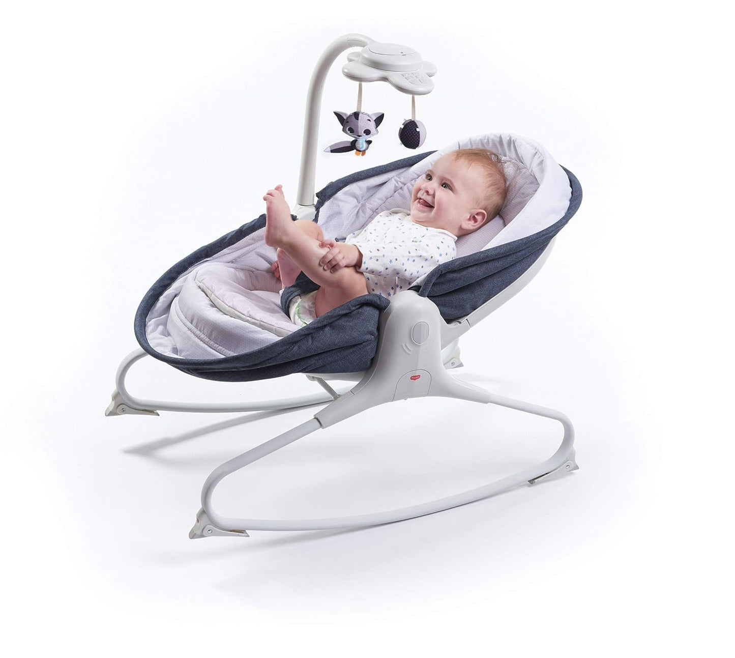 Tiny Love 3 In 1 Portable Rocker, Napper and Crib - Denim Blue - Laadlee