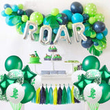 Brain Giggles Dinosaur Birthday Decorations Balloons - 9 Pcs Set