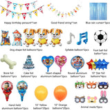 Brain Giggles Paw Patrol Birthday Decorations - 70 Pcs