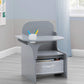 Delta Children Mysize Chair Desk  - Grey