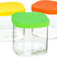 Yumbox Chop Chop Glass Cubes Vibrant Set Of 3