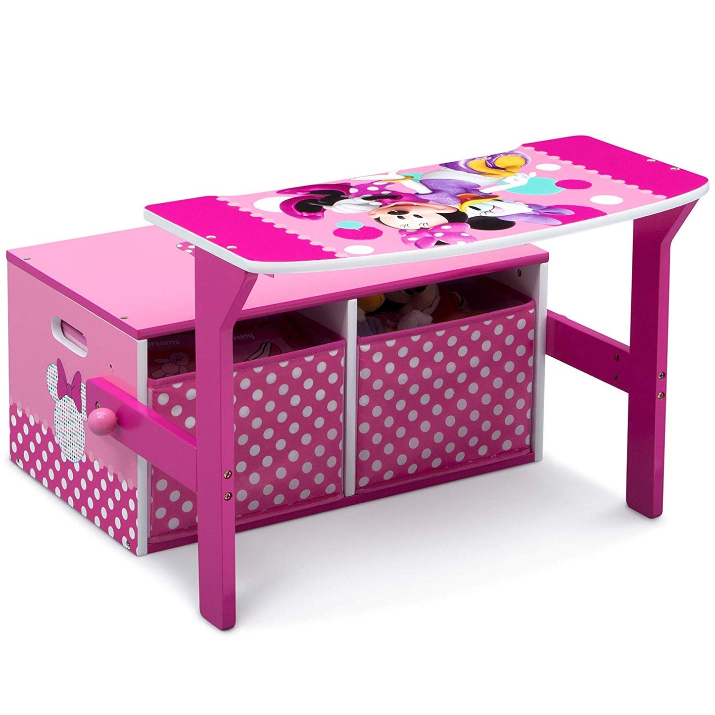 Delta Children Minnie Activity Bench