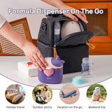 NCVI Baby Formula Dispenser On The Go - Purple