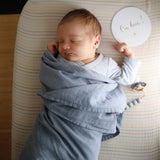 Mushie Swaddle - Tradewinds - Laadlee