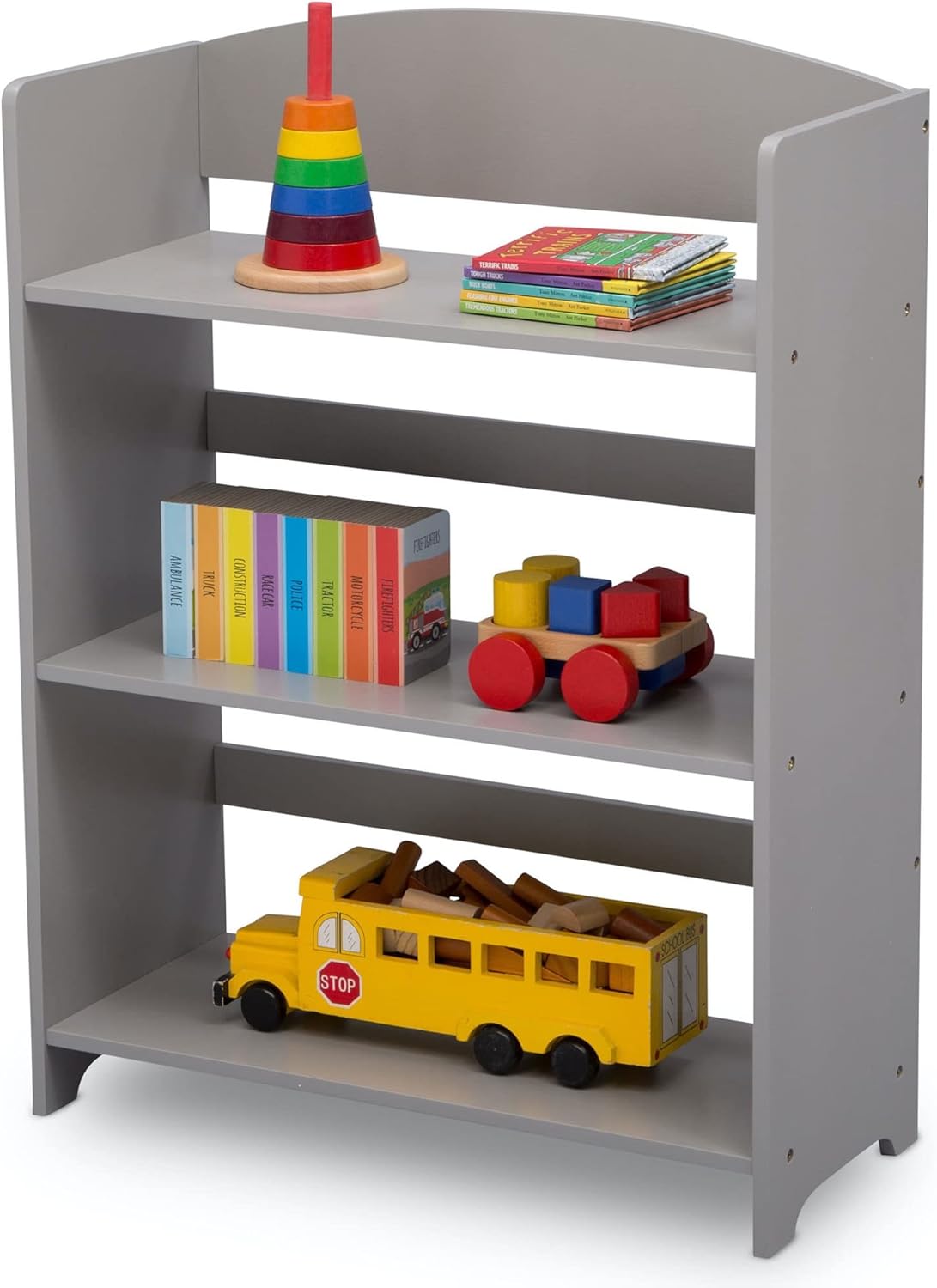 Delta Children Mysize Bookshelf - Grey