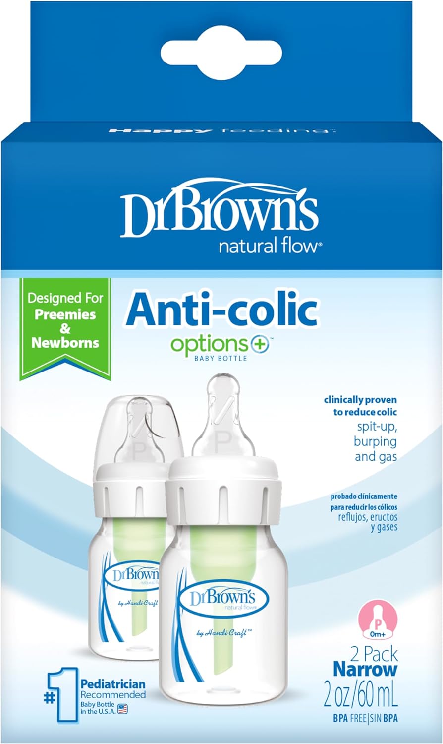 Dr. Brown's PP Narrow Options+ Bottle 60ml - Pack of 2 - Laadlee
