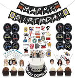Brain Giggles F.R.I.E.N.D.S Birthday Party Decoration Set - 70 Pcs