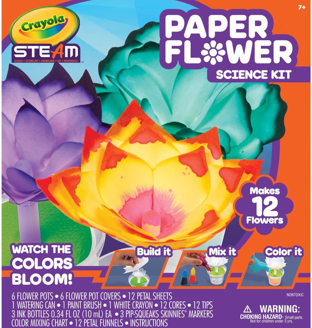 Crayola Paper Flower Science Kit - Laadlee