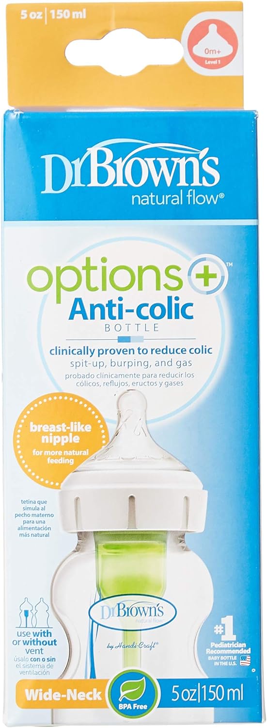 Dr. Brown's One-Piece Silicone Breast Pump with 150ml PP W-N Options & Bottle?ÿ - Laadlee