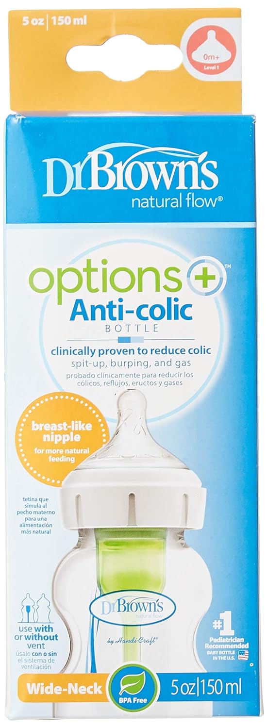 Dr. Brown's PP Wide Neck Options+ Bottle 150ml - Laadlee