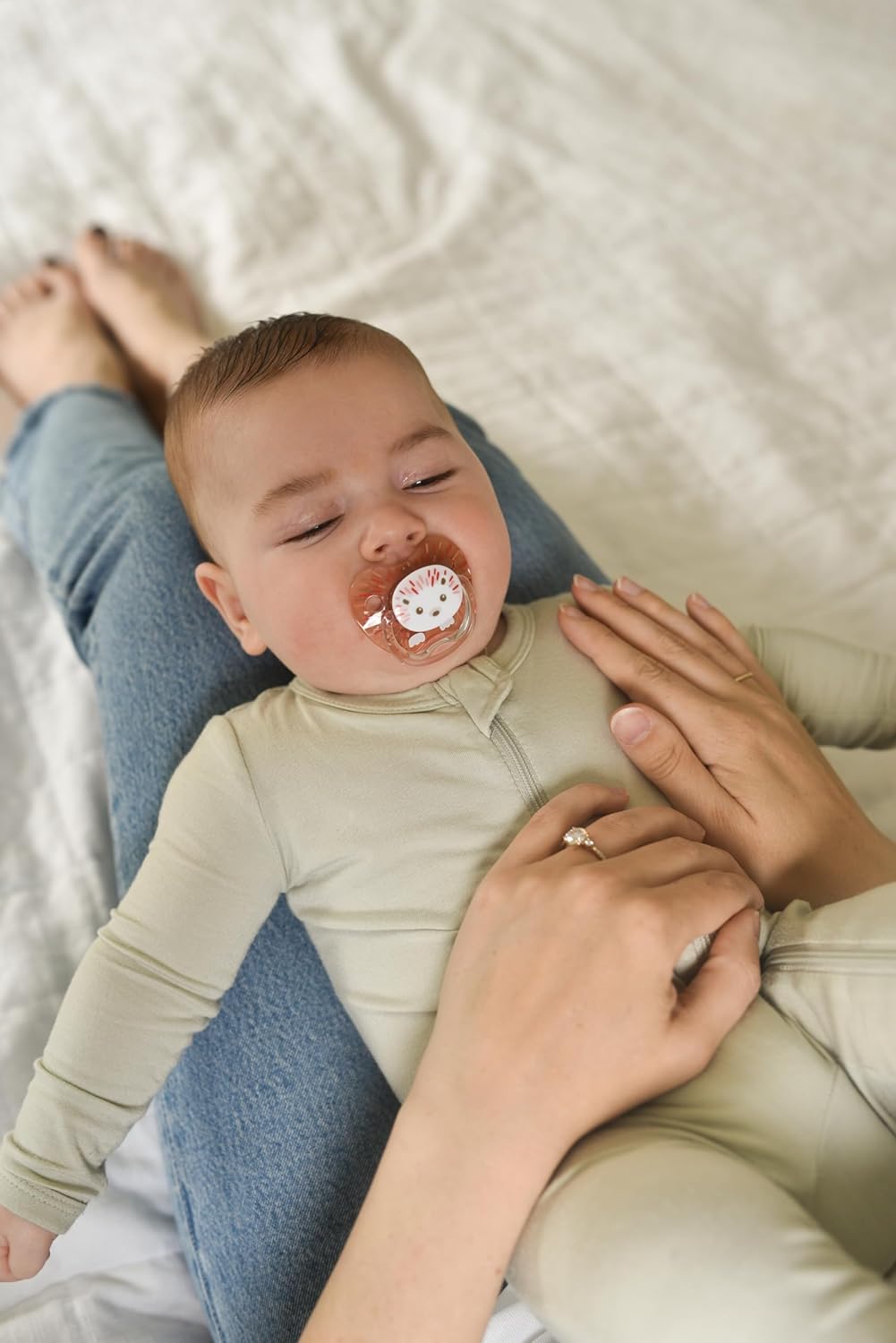 Dr. Brown's Prevent Stage 1 Printed Shield Soother - Pack of 2 - Pink & Gray - Laadlee
