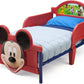 Delta Children Mickey Mouse 3D Footboard Toddler Bed With Guardrail