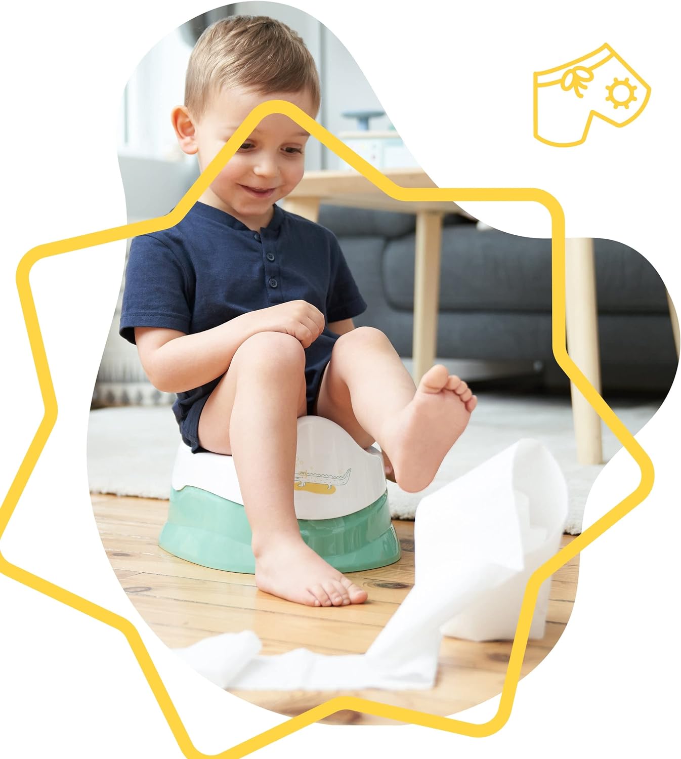Badabulle Potty Training With Removable Bowl