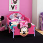 Delta Children Minnie Mouse 3D Footboard Toddler Bed With Guardrail