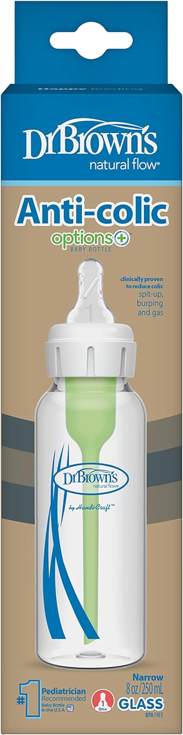 Dr. Brown's Narrow Glass Options+ Bottle 250ml - Laadlee