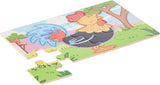 Viga 4-Puzzle Set - Farm