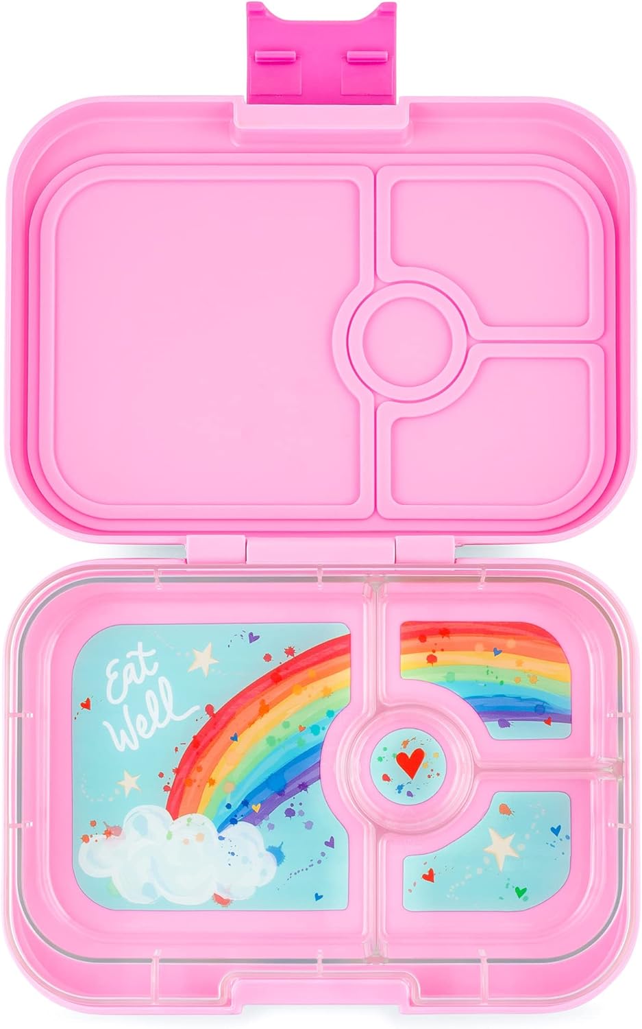 Yumbox Panino  4 Compartment Rainbow Lunch Box - Power Pink