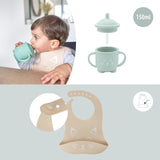 Babymoov Learn ISY Silicone Meal Set of 4 Pc - Terracotta Fox