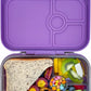 Yumbox Panino  4 Compartment Panda Lunch Box - Dreamy Purple