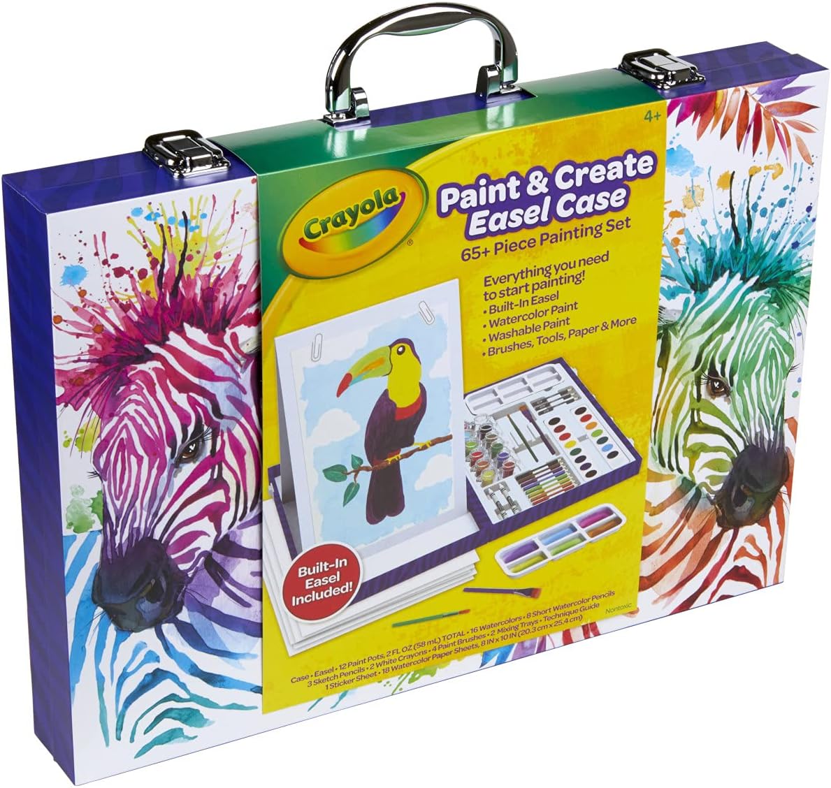 Crayola Table Top Easel Art Case for Kids - Laadlee