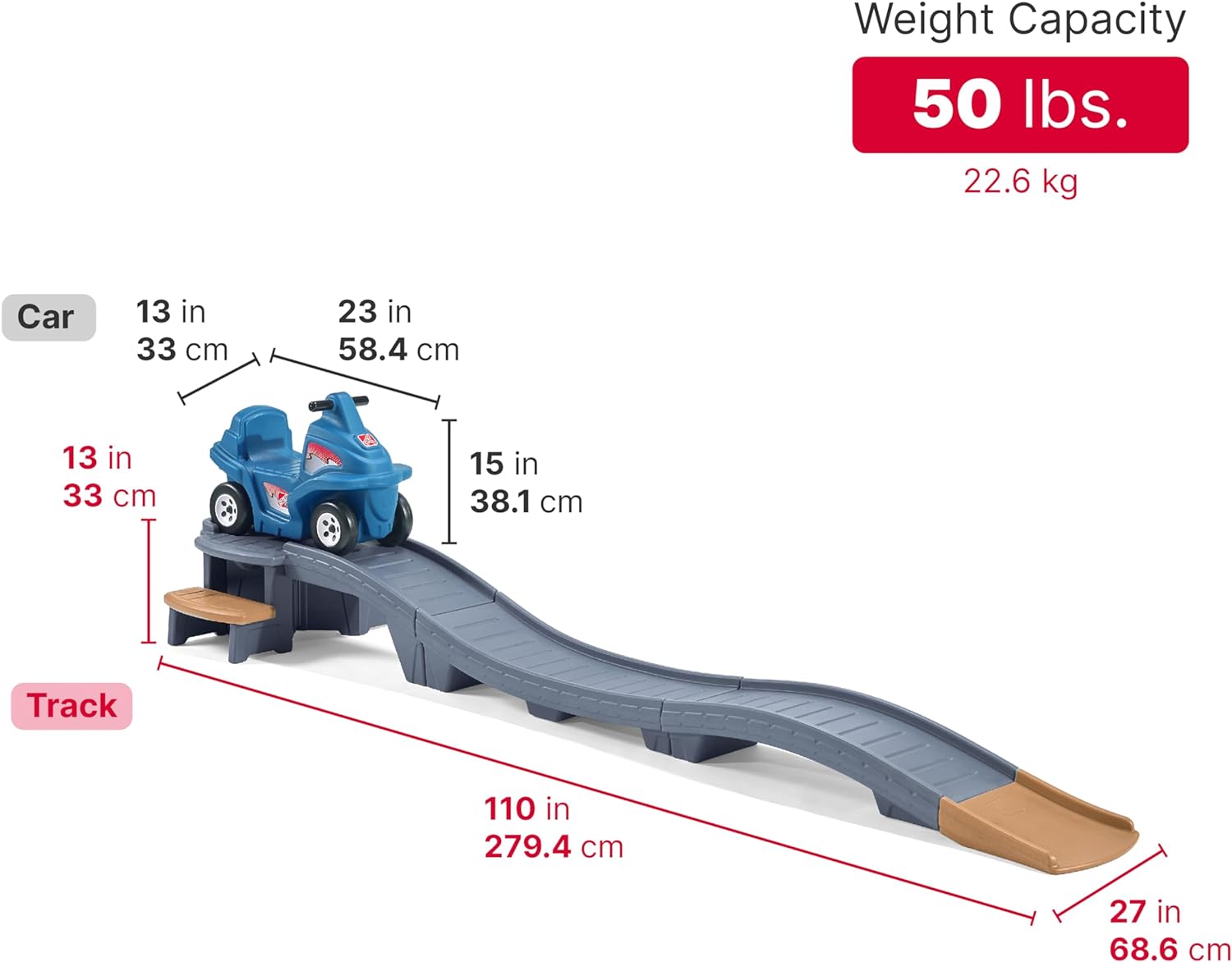 Step2 Up & Down Roller Coaster Platinum Edition - Laadlee