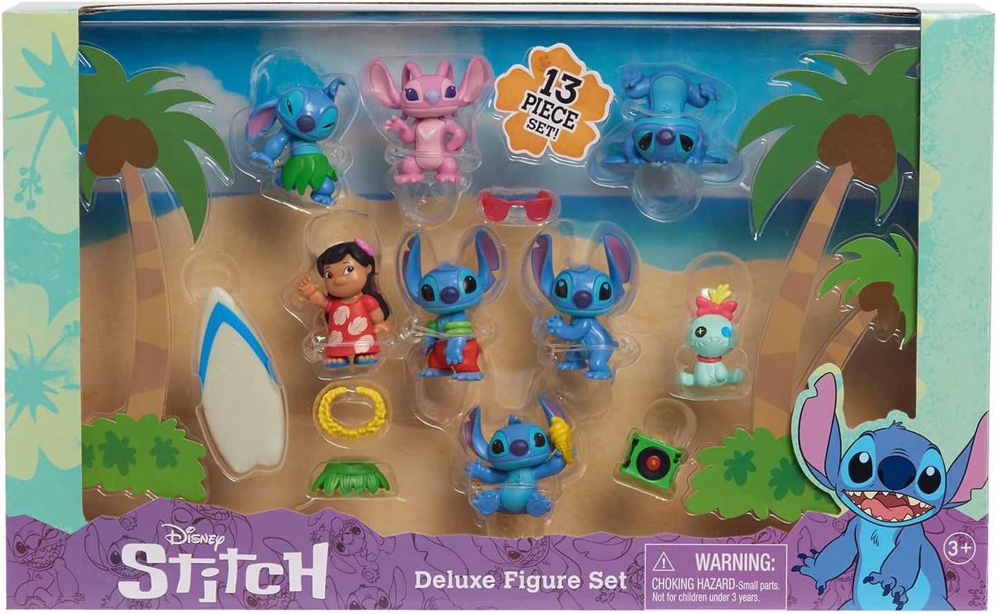 Disney Lilo & Stitch Deluxe Figure Set - Laadlee