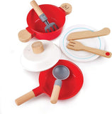Hape Little Chef Cook & Serve Set