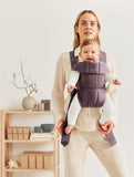 Babybjorn Cotton Mini Baby Carrier - Dark Purple