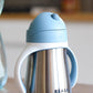 Beaba Stainless Steel Straw Cup - Windy Blue