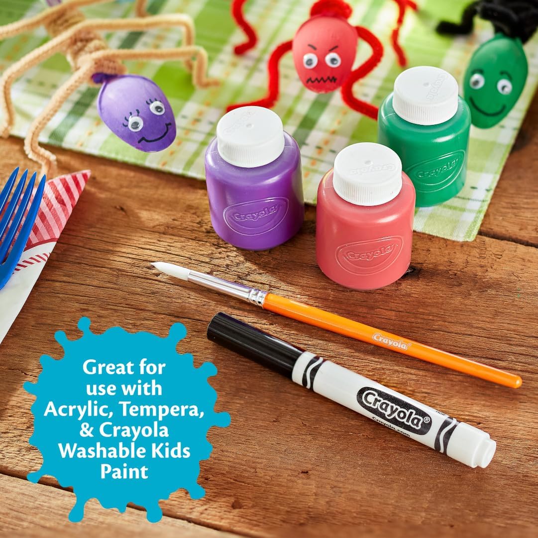 Crayola Round Brush Set - Pack of 4 - Laadlee