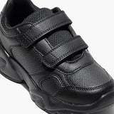 Amica Kids Double Velcro Sports Shoes - Black