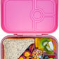 Yumbox Panino  4 Compartment Panda Lunch Box - Power Pink