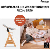 Hauck Highchair Bouncer Eco - Deep Grey