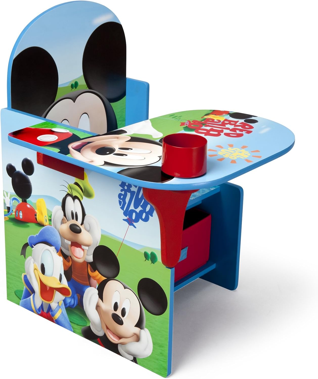 Delta Children Mickey Mouse Chair Desk With Storage Bin