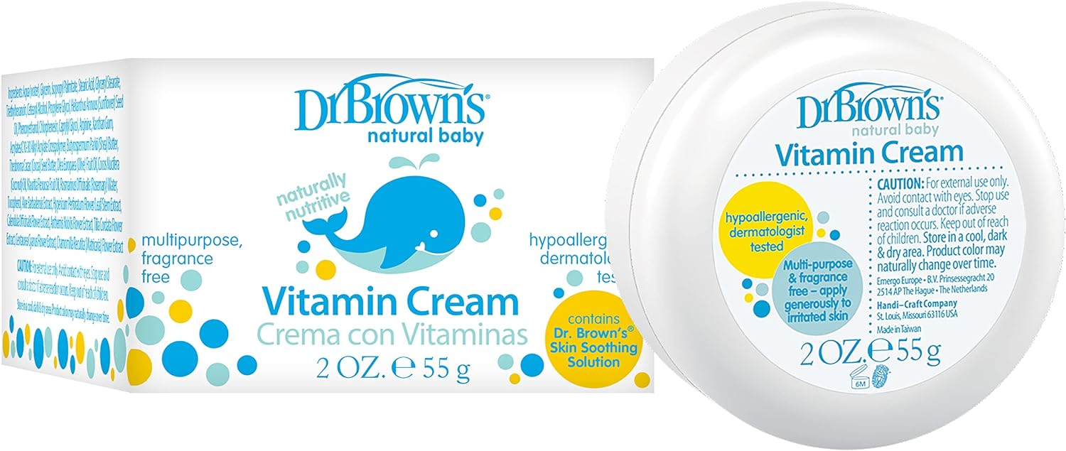 Dr. Brown's Natural Baby Vitamin Cream 55gm - Laadlee