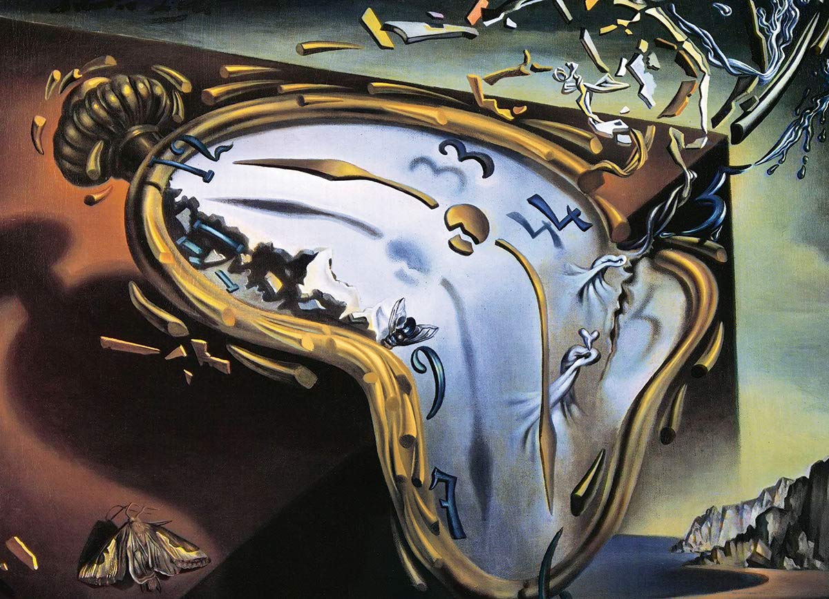 eurographics-soft-watch-at-moment-of-first-explosion-by-salvador-dali-puzzle-1000pcs - 2