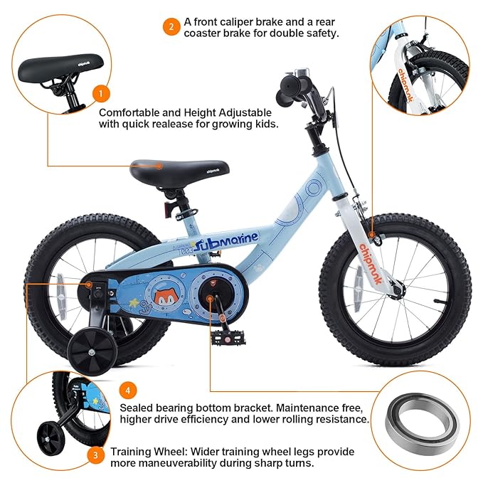 Chipmunk 18 Chipmunk Kids Bike - Submarine 18